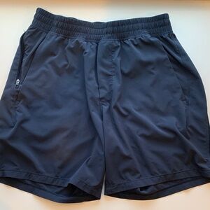 lululemon athletica Dark Blue Pace Breaker Men’s Shorts Size Medium